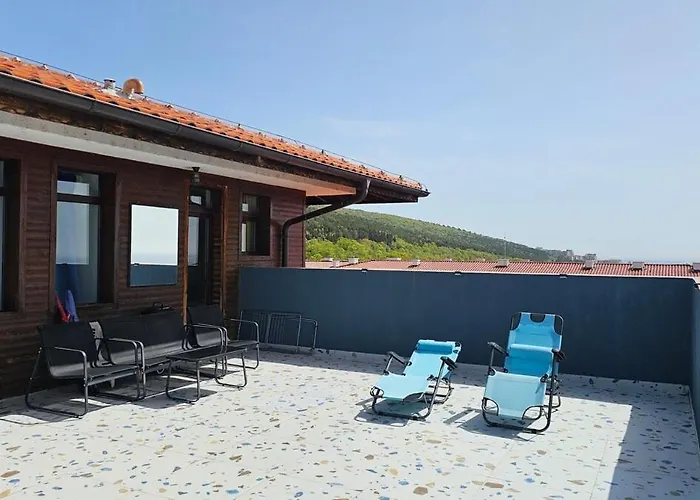 с потрясающим видом Apartament Sveti Vlas